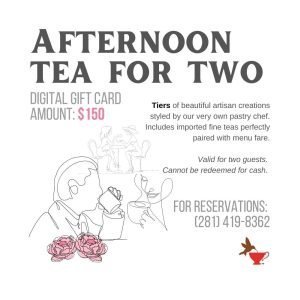 Afternoon Tea For Two Digital Gift Card 1000x1000