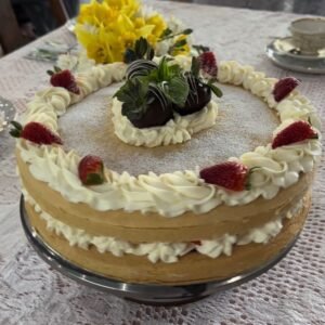 12 inch Victoria Sponge Celebration Cake